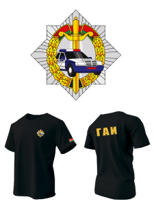майка с DTF-печатью ГАИ