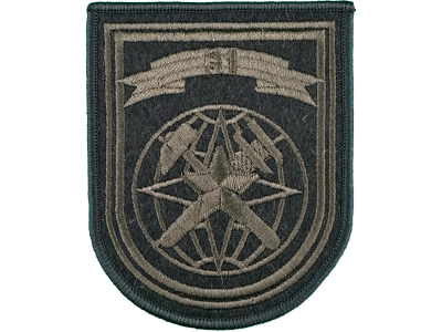 ШЕВРОН 31 навигационно-топографический центр (олива)