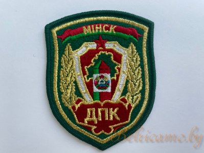 Шеврон ДПК Минск золото