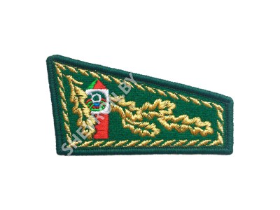 Уголок на берет Дубок ПС серебро