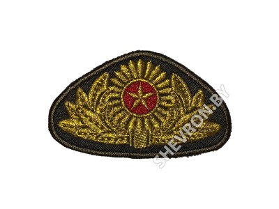 Кокарда вышитая генеральская ВС РБ