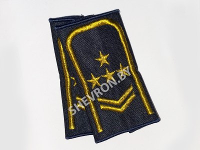 Муфты среднего начальствующего состава БелЖД вышитые