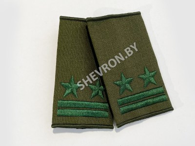 Муфты МВД вышитые олива Подполковник