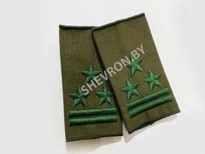 Муфты МВД вышитые олива Полковник