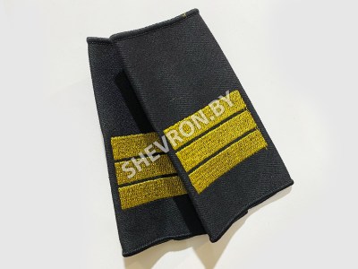 Муфты МВД вышитые чёрные сержант