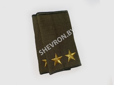 Муфты общевойсковые подполковник вышитые оливковые