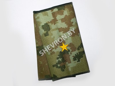 Муфты пограничные вышитые Младший лейтенант