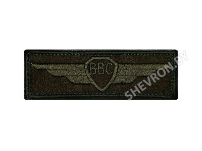 Шеврон полоска Классность ВВС олива