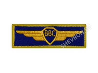 Шеврон полоска Классность ВВС жёлтый кант