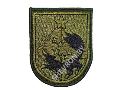 Вышитый шеврон первый особый отряд 5-й ОБрСпН РБ