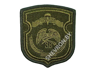 ШЕВРОН 38 ОМобБр оливковый