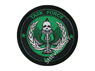 Шеврон  Task force зелёный
