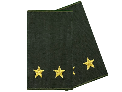 Муфты общевойсковые старший лейтенант вышитые оливковые