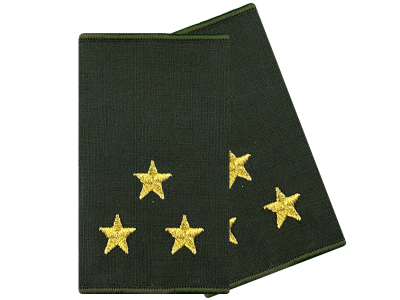 Муфты общевойсковые старший лейтенант вышитые оливковые